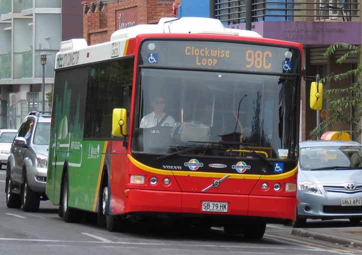 Adelaide Metro Volvo B5RLE Volgren hybrid 1901